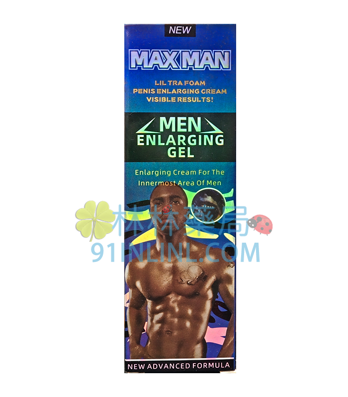 MAXMAN GEL 陰莖增大凝膠 藍色 延長性愛時間 增加勃起力度